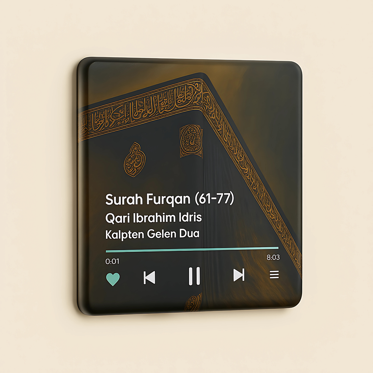 🔊 Sesli Kur'an-İ Kerim Magneti – Kalpten Gelen Dua